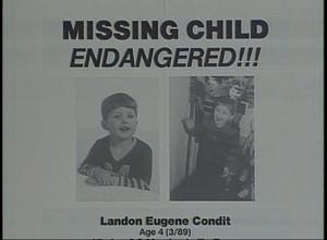 [News Clip: Missing child]