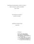 Thesis or Dissertation: Recidivism Outcomes among a Cohort of Violent Institutionalized Juven…