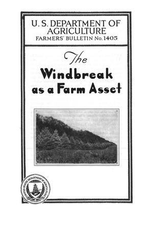 The Windbreak as a Farm Asset.