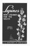 Book: Lupines : new legumes for the South.