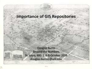 Importance of GIS Repositories