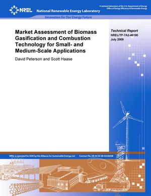 Market Assessment of Biomass Gasification and Combustion Technology for Small- and Medium-Scale Applications