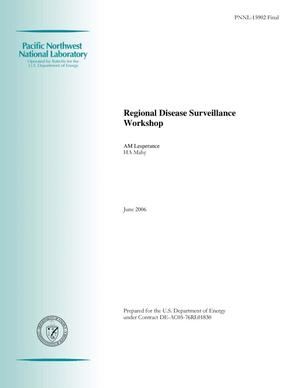 Regional Disease Surveillance Meeting - Final Paper