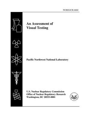 An Assessment of Visual Testing