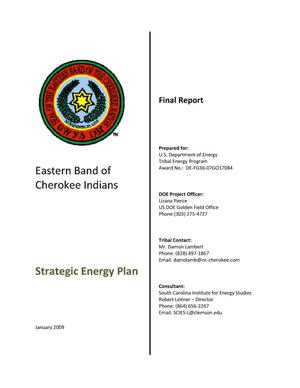 Eastern Band of Cherokee Strategic Energy Plan