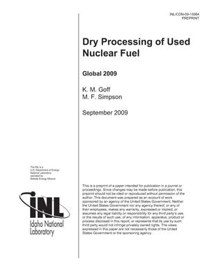 Dry Processing of Used Nuclear Fuel