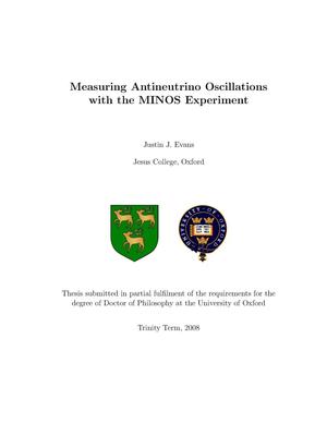 Measuring Antineutrino Oscillations with the MINOS Experiment