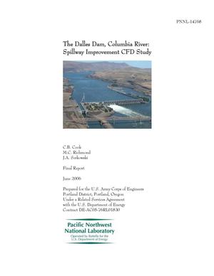 The Dalles Dam, Columbia River: Spillway Improvement CFD Study