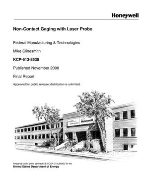 Non-Contact Gaging with Laser Probe