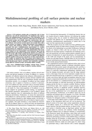 Multidimensional profiling of cell surface proteins and nuclear markers