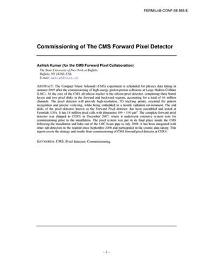 Commissioning of the CMS Forward Pixel Detector