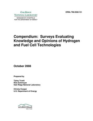COMPENDIUM: SURVEYS EVALUATING KNOWLEDGE AND OPINIONS CONCERNING HYDROGEN AND FUEL CELL TECHNOLOGIES