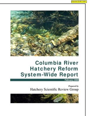 Columbia River Hatchery Reform System-Wide Report.