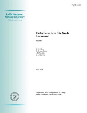 Tanks Focus Area Site Needs Assessment - FY 2001