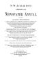 Book: N. W. Ayer & Son's American Newspaper Annual: containing a Catalogue …