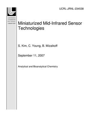 Miniaturized Mid-Infrared Sensor Technologies