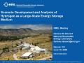 Presentation: Scenario Development and Analysis of Hydrogen as a Large-Scale Energy…