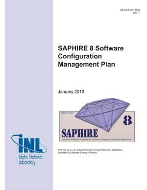 SAPHIRE 8 Software Configuration Management Plan