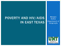 Primary view of Poverty and HIV/AIDS in East Texas