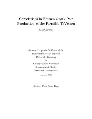 Correlations in bottom quark pair production at the Fermilab Tevatron