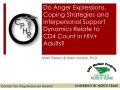 Presentation: Do Anger Expressions, Coping Strategies and Interpersonal Support Dyn…