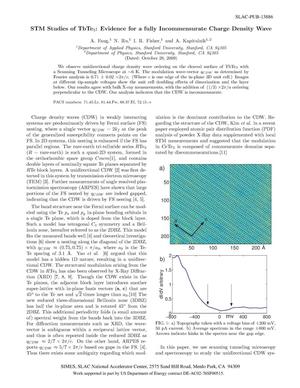 STM Studies of TbTe3: Evidence for a Fully Incommensurate Charge Density Wave