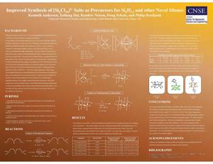 Improved Synthesis of [Si6Cl14]2-Salts as Precursors for Si6H12and other Novel Silanes