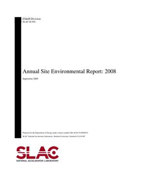 Annual Site Environmental Report: 2008 (ASER)