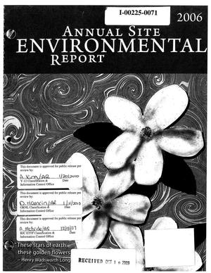 Oak Ridge Reservation Annual Site Environmental Report for 2006