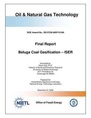 Beluga Coal Gasification - ISER