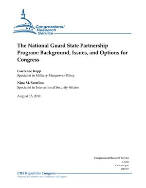 The National Guard State Partnership Program: Background, Issues, and Options for Congress