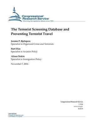 The Terrorist Screening Database and Preventing Terrorist Travel