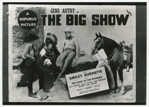 [The Big Show film poster starring Gene Autry]