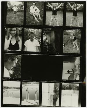 [Contact sheet featuring images of Byrd Williams IV]