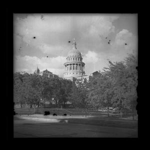 [Texas state capitol building in Austin]