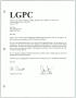 Primary view of [Letter of endorsement from the Lesbian Gay Political Coalition to Ron Price]