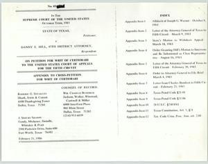 Primary view of object titled '[Appendix to cross-petition for writ of certiorari]'.