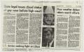 Thumbnail image of item number 1 in: '[Houston Chronicle: State legal issues cloud status of gay case before high court]'.