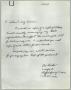 Thumbnail image of item number 1 in: '[Handwritten letter from Don Baker regarding letters to state representatives for gay rights]'.