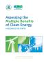 Text: Assessing the Multiple Benefits of Clean Energy: A Resource for States
