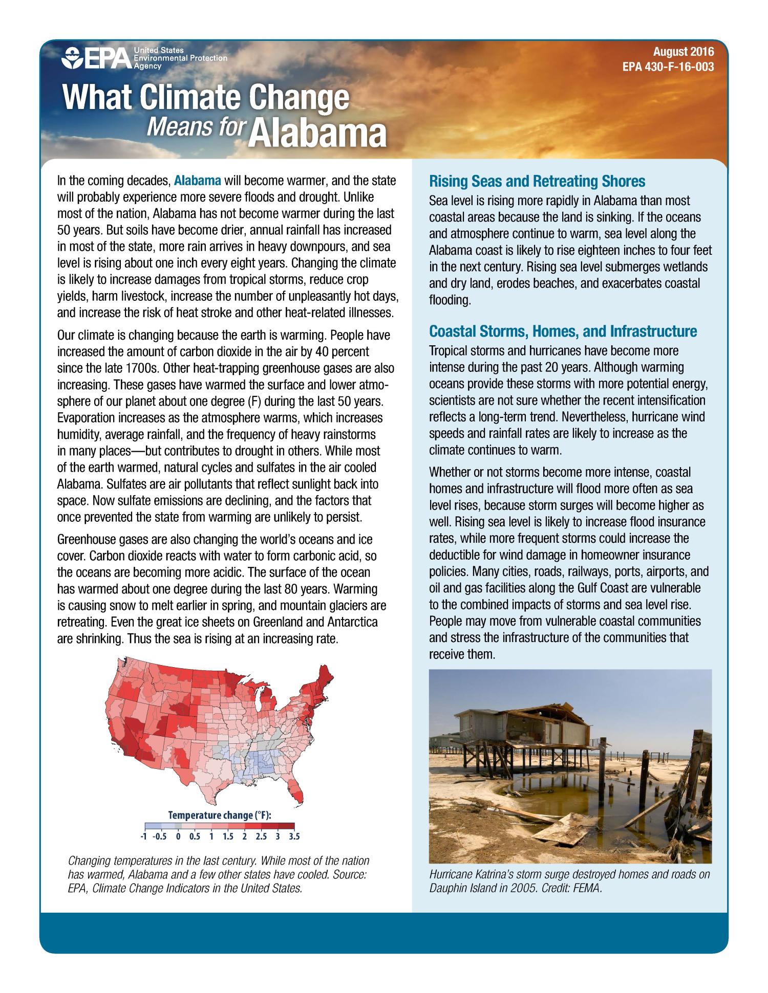 What Climate Change Means for Alabama
                                                
                                                    [Sequence #]: 1 of 2
                                                