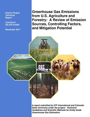 Greeenhouse Gas Emissions from U.S. Agriculture and Forestry: A Review of Emission Sources, Controlling Factors, and Mitigation Potential