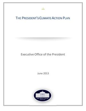 Primary view of object titled 'The President's Climate Action Plan'.