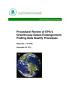 Primary view of Procedural Review of EPA's Greenhouse Gases Endangerment Finding Data Quality Processes