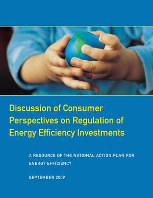Discussion of Consumer Perspectives on Regulation of Energy Efficiency Investments