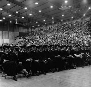 [Students Seated at Their Commencement Ceremony]