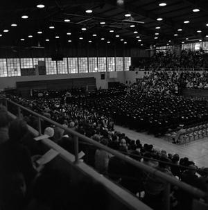 [Family and Friends in Bleachers at Commencement Ceremony, 2]