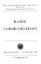 Thumbnail image of item number 3 in: 'Radio communication.'.