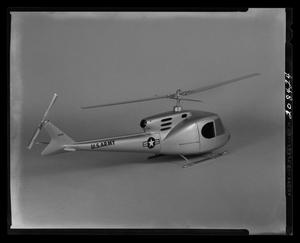 [Model of the Bell 204 helicopter]
