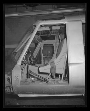[Side view into cabin of H-40]